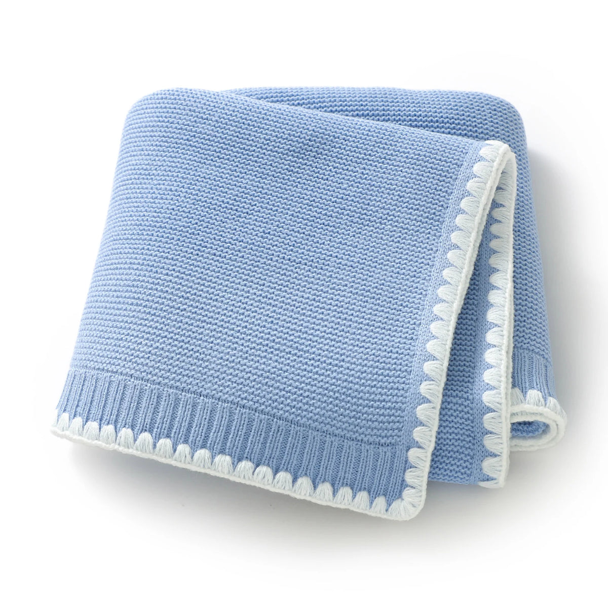 Baby Blankets Knitted Newborn Boy Girl Bedding Quilt 90*70CM Plaid Infant Stroller Swaddle Envelop Wrap Fashion Solid Super Soft