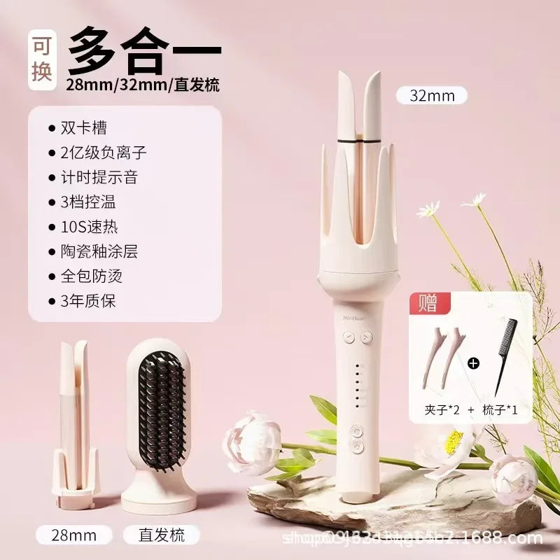 Best Seller Multifunctional Automatic Curling Iron 5-in-1 Automatic Curling Iron Changing Head Egg Roll Wave