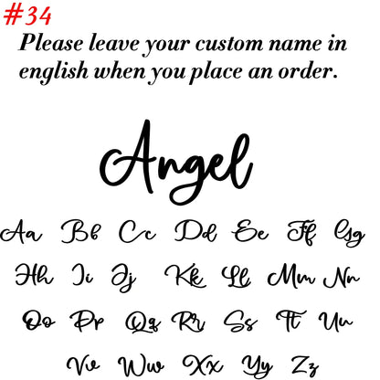 Custom Name Necklace for Women Personalised Cursive Letter Pendant Stainless Steel Jewelry Men Chain Choker Collar Personalizado
