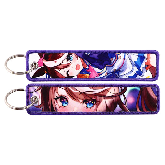 Anime Satoru Gojo Car Keychain Women Keyring Keychains for Men Cool Key Tag Accessories Cute Fashion Jewelry Accessories Gifts