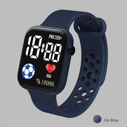 Simple Women Digital Watches Waterproof Sports LED Watch Fashion Luminous Electronic Wristwatch Casual Mens Women Kids Clock
