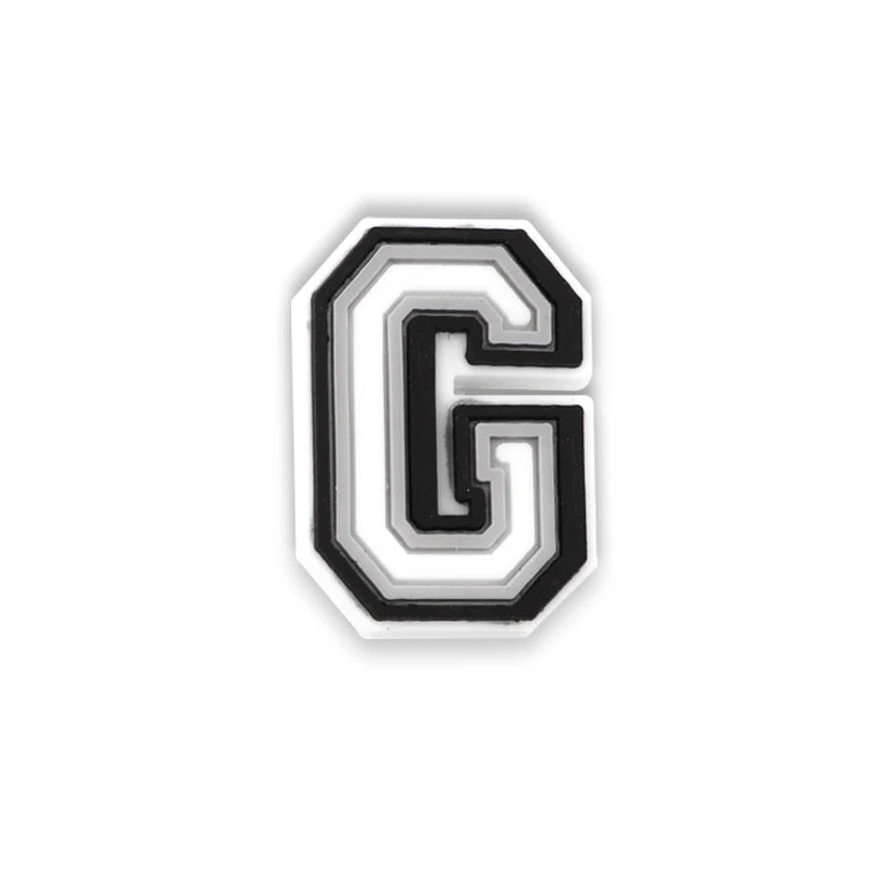 1 PCS Letter Charms for Clog Sandals Shoe Decoration 0-9# Number Alphabet ABC-Z Characters DIY Shoes Pins for Boy Girl Men Women