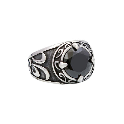Fashion 316L Stainless Steel Simple Rings For Men Women Punk Hip Hop Square Band Flat Top Signet Ring Charm Party Jewelry Gifts