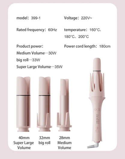 Best Seller Multifunctional Automatic Curling Iron 5-in-1 Automatic Curling Iron Changing Head Egg Roll Wave
