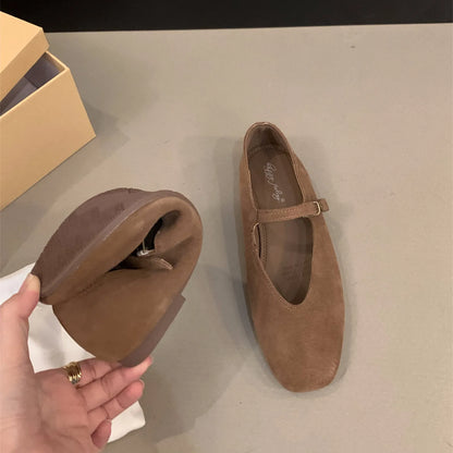 Bailamos 2024 Spring New Brand Women Flats Round Toe Shallow Slip On Ladies Casual Ballet Shoes Soft Leather Eelgant Dress Shoes