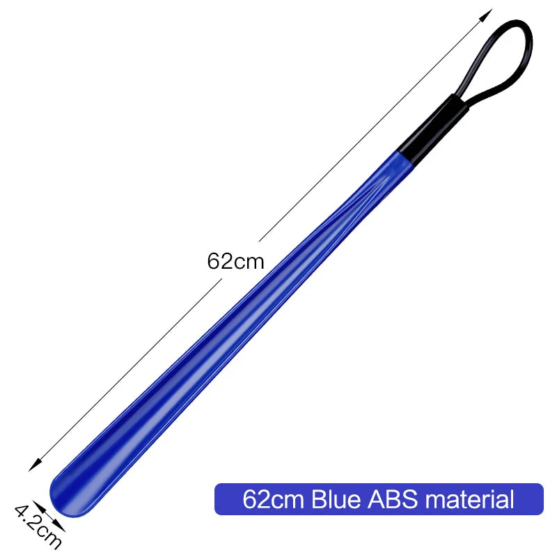 62cm Professional Top Grade ABS Plastic Shoe Horn Long Handle Shoehorn Useful Shoe Lifter Hook Up Shoe Spoon Home Pregnant Tools