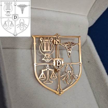 Custom Company Bar Club Logo Brooch Personalized Image Lapel Pins Stainless Steel Pin Customize Gift Badges Jewelry Anti Allergy