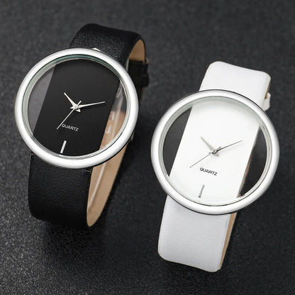 1/2/3PCS Fashion Women Watches Luxury Big Hollow-out Dial Quartz Watch for Women Clock Gift Relogio Feminino（Without Box）
