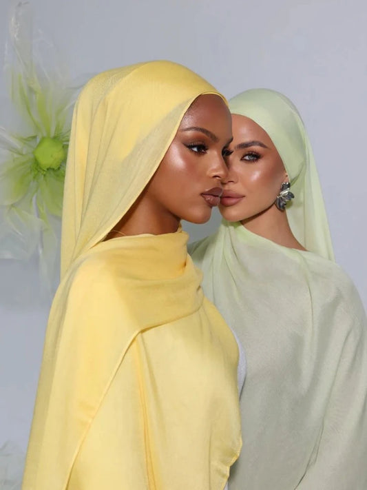 Plain Hijab Scarf in Colour Options