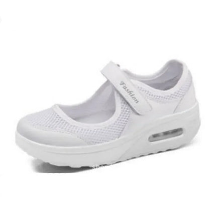Women's Light Fashion Breathable Mesh Wedge Heels Shoes Casual Shoes Mesh Outdoor Sports Running Designer Sneakers 2024