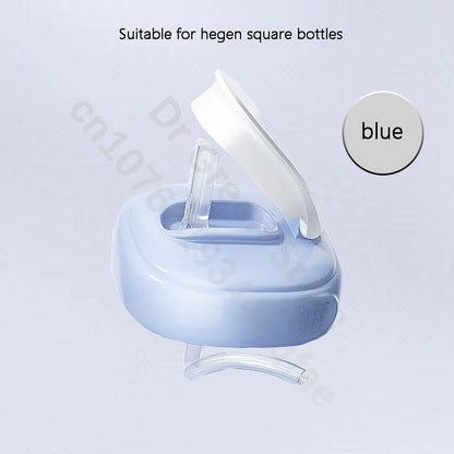 Suitable for hegen bottle accessories/cup cover/handle/nipple/square bottle universal/