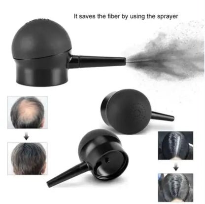 Hair Spray Applicator For Hair Building Fiber Powder Spray Extension Nozzle Pump Hair Loss Fiber Sprinkler Nozzle