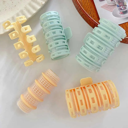 1/4PCS Air Bangs Rollers Curlers For Women Girls Fluffy Hair Clip Curl Wave Former Perm Rods Hair Root Roller Hair Styling Tools