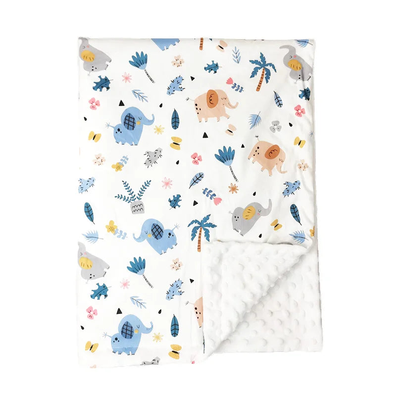 100 * 75 Spring/Summer New Baby Bean Blanket