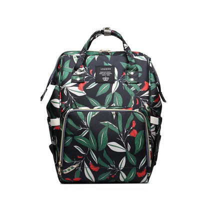 Lequeen Mummy Maternity Diaper Bag Backpack Nappy Bag Large Capacity Stroller Bag Travel Diaper Backpack for Baby Care