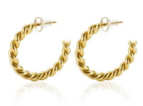Stainless Steel Exaggerated Large Waterproof Hoop Earrings