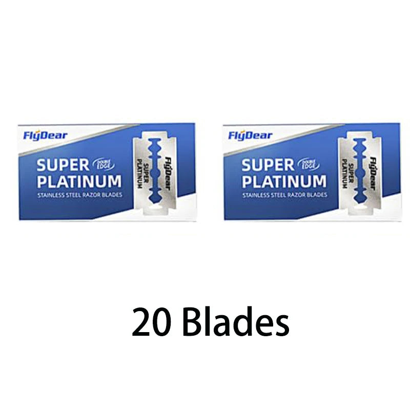 Razor Stainless Steel Double-Blade Razor Old-Fashioned Razor Manual Shaving for Men Razors for Shaving Men Razors