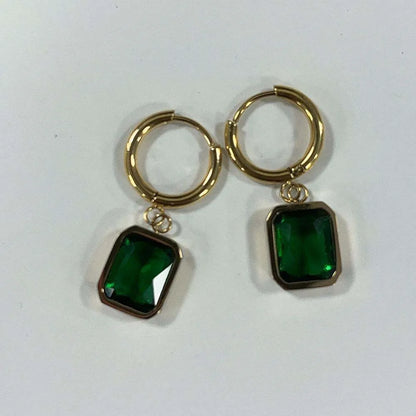 Stainless Steel Exaggerated Large Waterproof Hoop Earrings