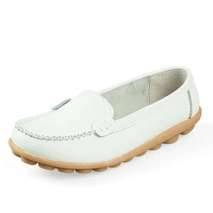 TIMETANG New  Women genuine Leather Shoes Slip-on Ballet women Flats Comfort shoes woman moccasins sapatilhas femininos