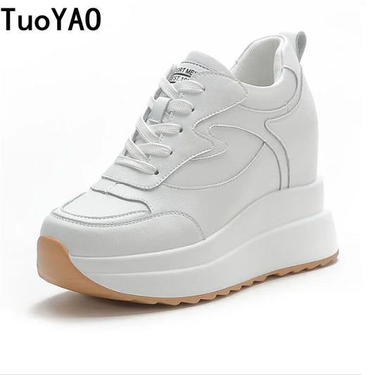 Women's Lace-Up Platform Sneakers