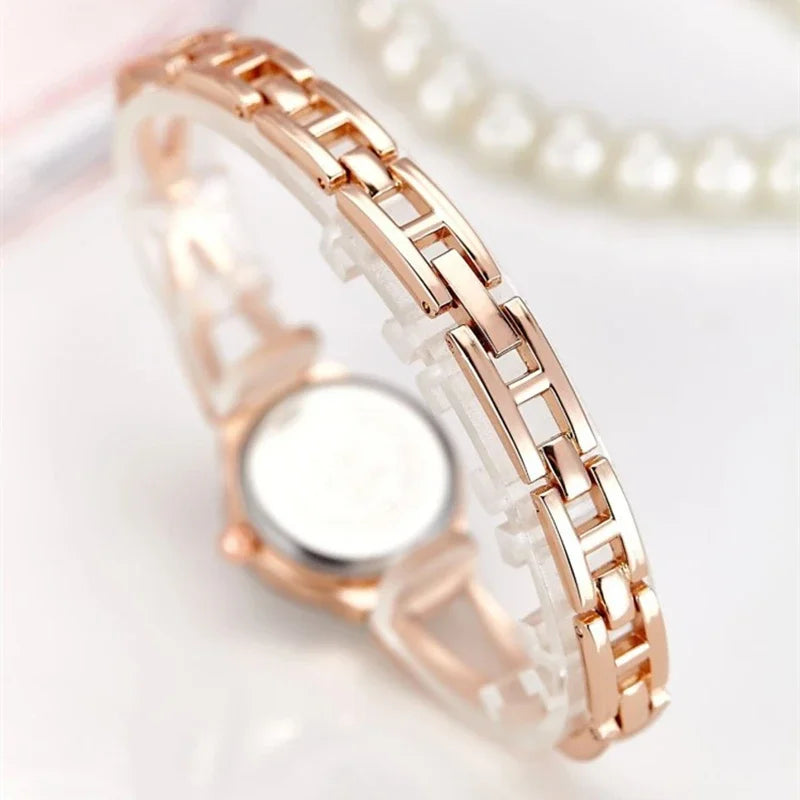 New Fashionable Women Bracelet Watch Woman Watches Small Dial Quartz Popular Leisure Watch-Bracelet Time Woman Elegant Watches