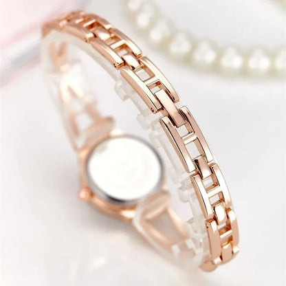 New Fashionable Women Bracelet Watch Woman Watches Small Dial Quartz Popular Leisure Watch-Bracelet Time Woman Elegant Watches