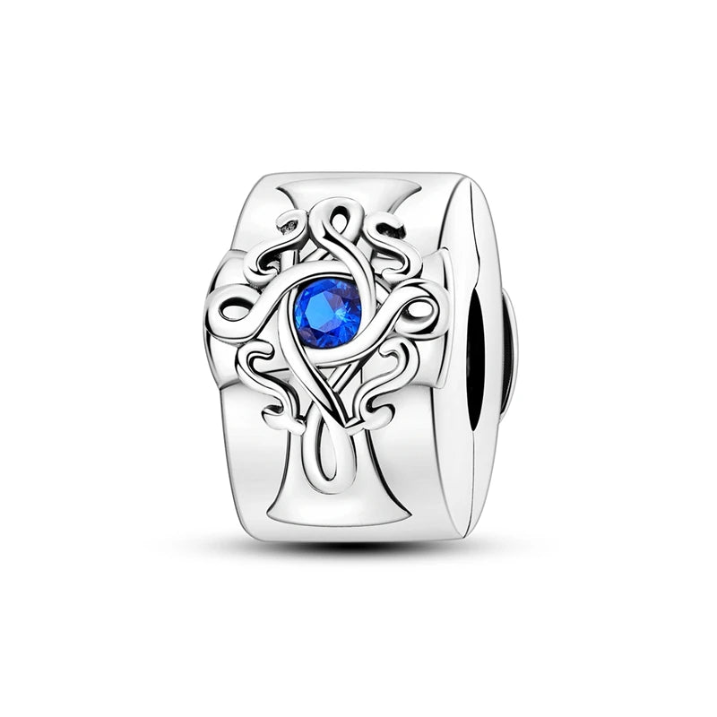 100% Real 925 Silver Classic Devil's Eye Charms Beads For Women Fit Original Qikaola Bracelets Fine DIY Jewelry Making