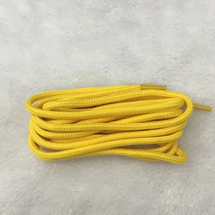 1 Pair Classic Round Shoe laces Outdoor Sneakers Shoes Laces Solid Color Kids Adult Shoelaces 90/120/150CM YD-1