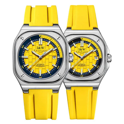 Switzerland I&W CARNIVAL Luxury Brand MIYOTA Automatic Mechanical Women's Watches Sapphire Waterproof Luminous Hands Clock 673L