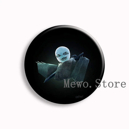 Dod Pursuer Anime Soft Button Pin Forsaken Dead Of Death Brooches Badge Bag Decor Jewelry Gamer Collect