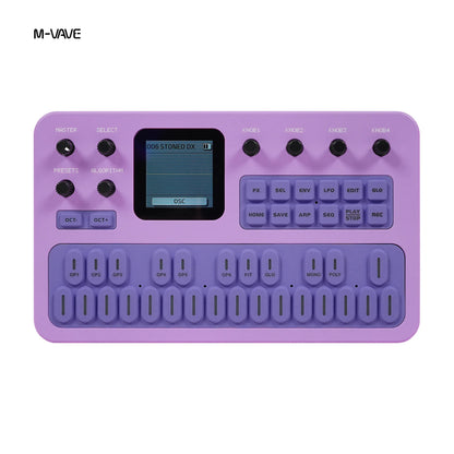 M-VAVE FM-1 Desktop FM Synthesis Keyboard, ANN Tone Clone Tech, 9 Built-in Effects Chain, Mono/Poly Mode, TFT Display
