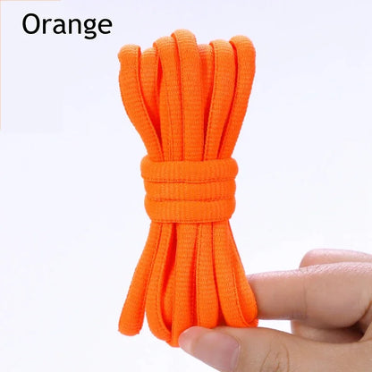 Oval Shoe laces Half Round Athletic ShoeLaces for Running Sneakers Laces Shoes Strings 33 Color Durable without fading Shoelace