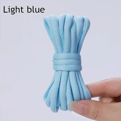 Oval Shoe laces Half Round Athletic ShoeLaces for Running Sneakers Laces Shoes Strings 33 Color Durable without fading Shoelace