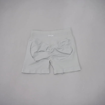 DFDK 2026 New Women Scrunch Butt Yoga Shorts High Waist Hip Lifting Push Up Squat Proof Sports Shorts Gym Workout Running Fitnes