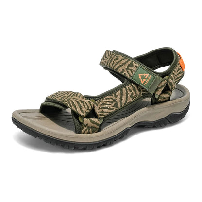 Classic Men's Hiking Sport Sandals Lightweight Leisure Beach Shoes Summer Open-Toe Breathable Travel Walking Sandials