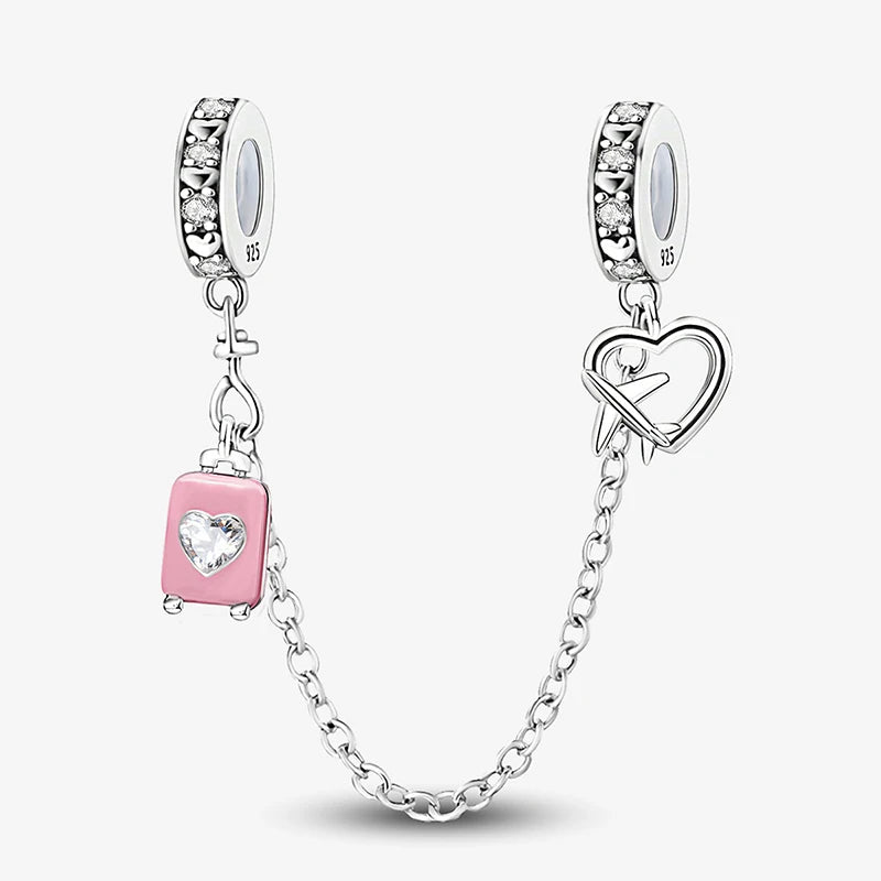 Fit 925 Original Bracelets Love Heart Flower Four Leaf Clover Turtle 925 Silver Charms Beads DIY Birthday Jewelry Gift