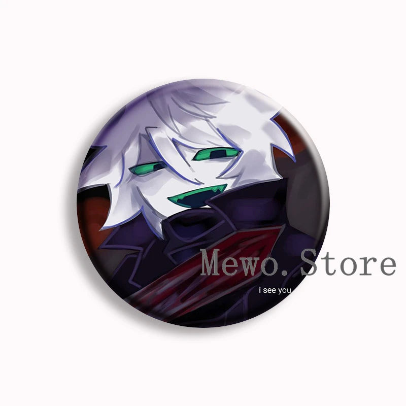 Dod Pursuer Anime Soft Button Pin Forsaken Dead Of Death Brooches Badge Bag Decor Jewelry Gamer Collect