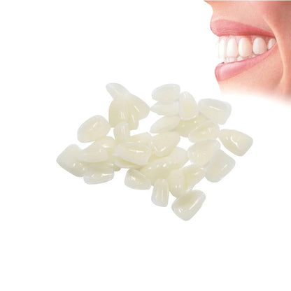 70PCS/Package Beauty Veneers Whitening Ultra-Thin Porcelain Teeth Resin Teeth Upper Anterior Dental Films