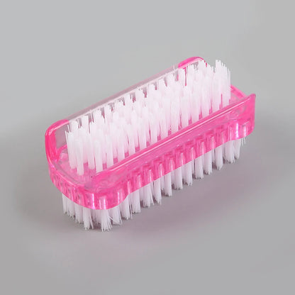 Double-Sided Nail Cleaning Brush Manicure & Pedicure Tool for Fingernails And Toenails