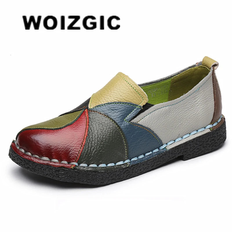 Women's Stitched Slip-On Loafers