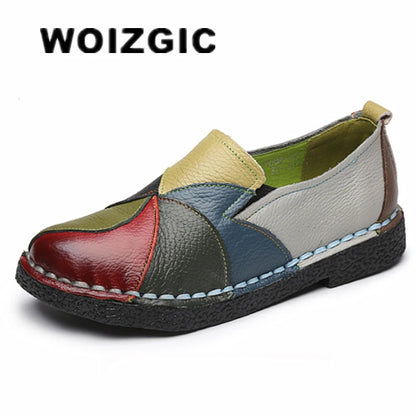 Women's Stitched Slip-On Loafers