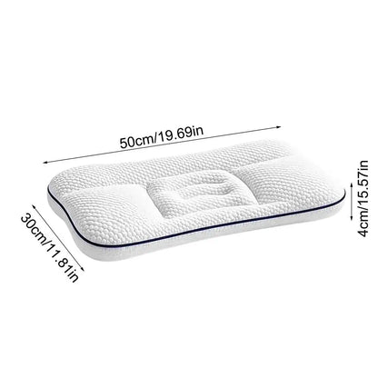 Children's Partition Pillows Double-Sided Breathable Travel Children Pillow for Boys Girls Homes Apartments Daycare Travel Road