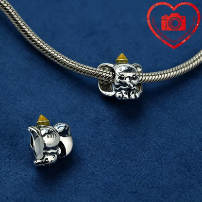 New Original Charms DIY Women Jewelry Gifts Fox Rabbit Chicken Pig Pet Dog Elephant Beads Fit 925 Silver Bracelets Accessories