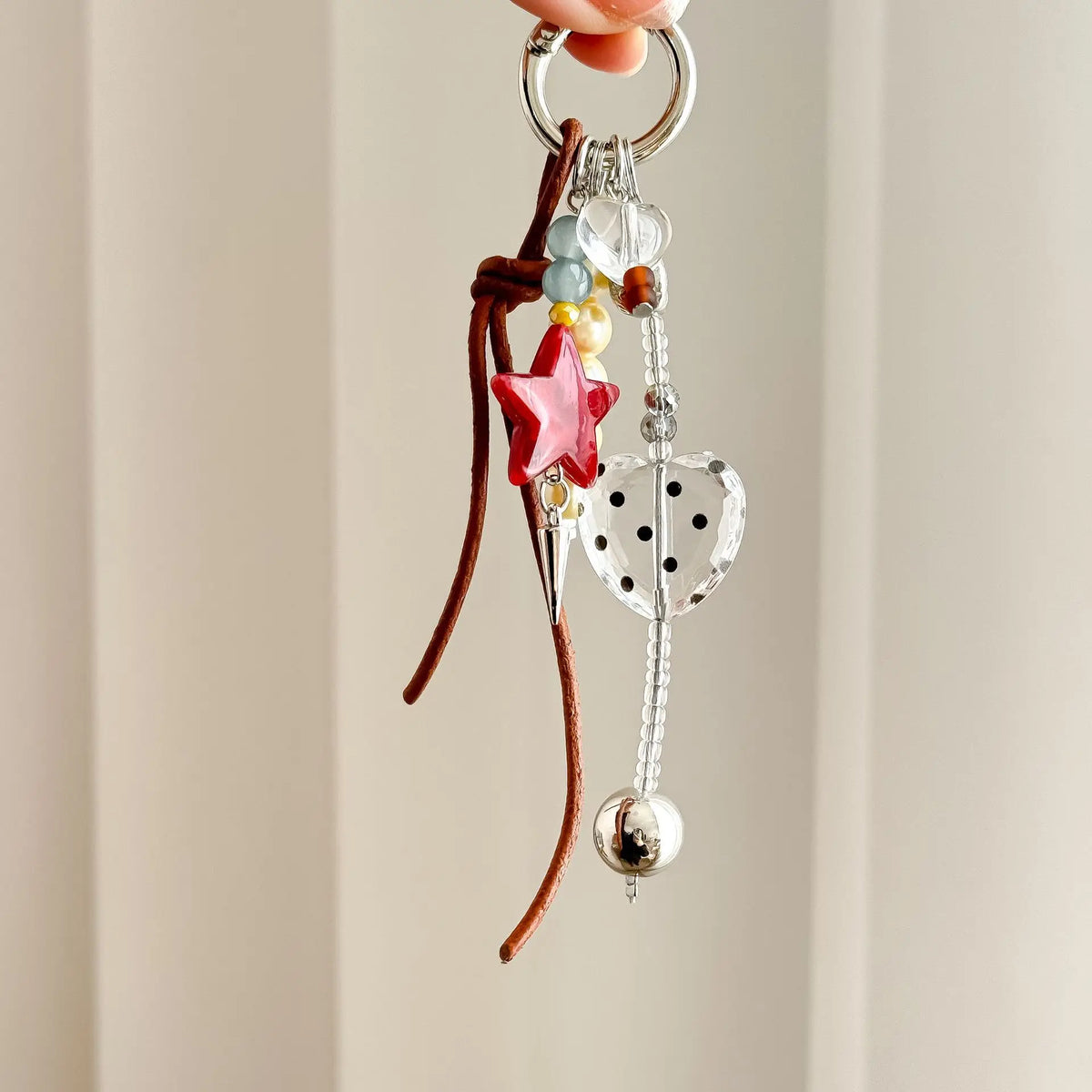 Original New Retro Star Pendant Handmade Beaded Ins Ocean Style Bag Hanging Keychain 2026 Wholesale