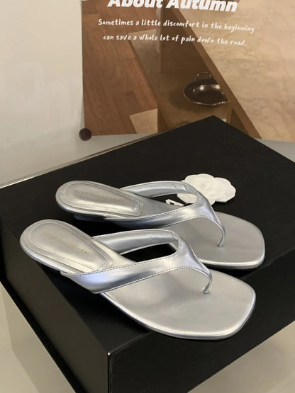 Women's Toe-Post Heeled Sandals in Style Options