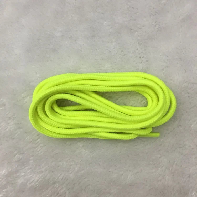 1 Pair Classic Round Shoe laces Outdoor Sneakers Shoes Laces Solid Color Kids Adult Shoelaces 90/120/150CM YD-1