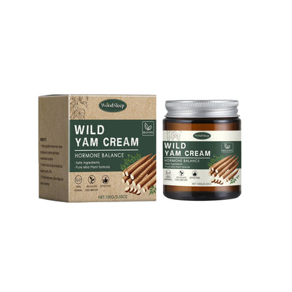 Wild Yam Cream Progesteron Hormone Regulation Balancing Tightening Smoothing Moisturizing Wrinkles Removing Women's Health Balm
