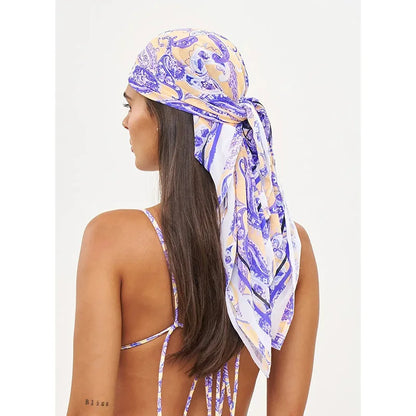 ZRTAK Sexy Bikini Dress Print Bikini Cover up Hairband Bathing Suit Swimsuit Women Beachwear Swimwear Bikini Sets