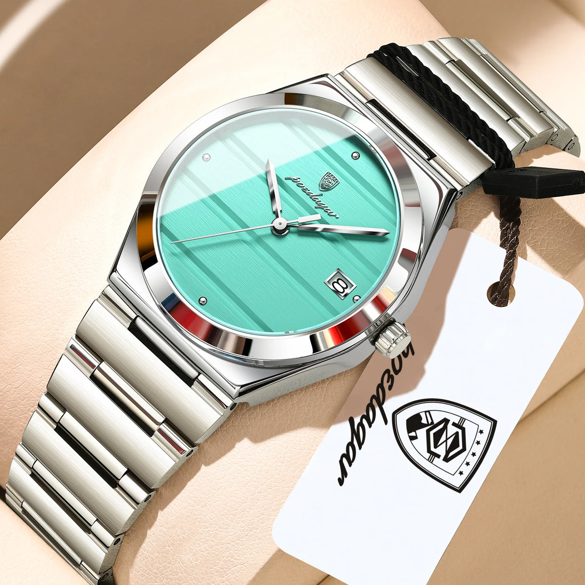 POEDAGAR Casual Woman Watch Waterproof Date Simple Fashion Ladies Wristwatch Stainless Steel Quartz Elegant Women's Watches Gift