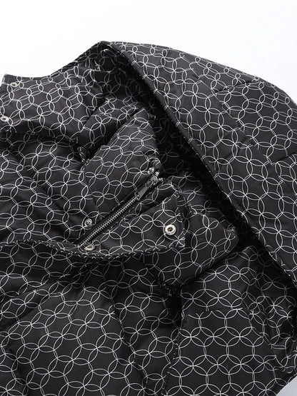 Women's Hooded Zip-Front Padded Jacket